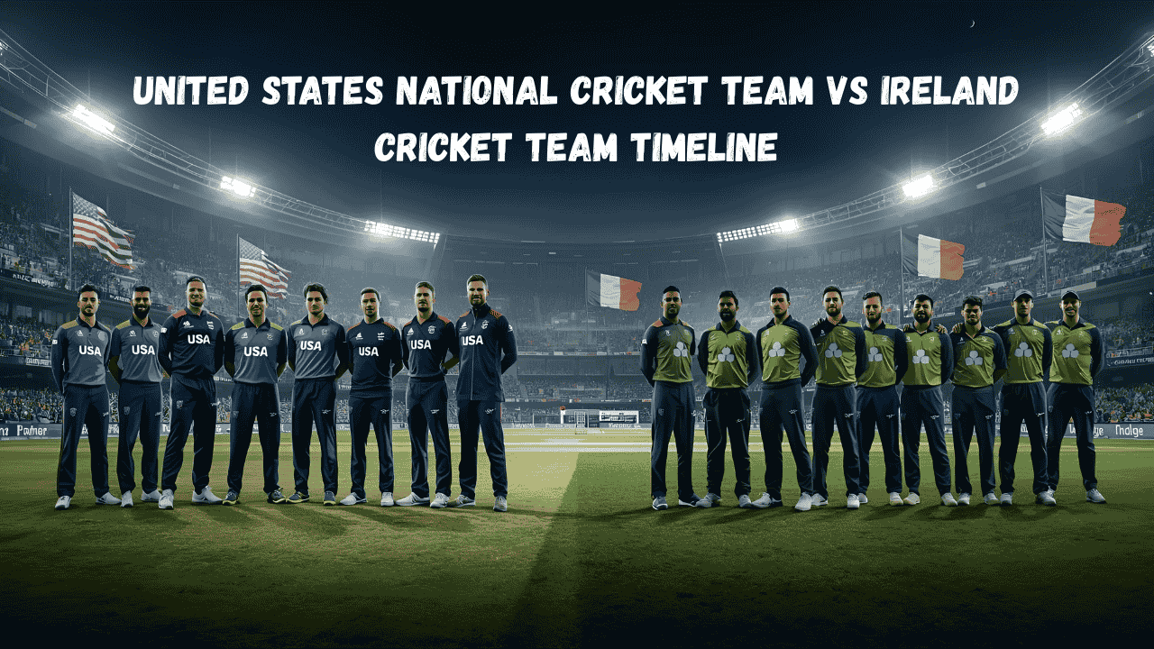 United States national cricket team vs Ireland cricket team timeline